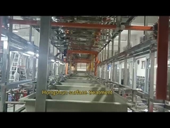 Automatic production line for passivation and film formation of aluminum alloy die-castings