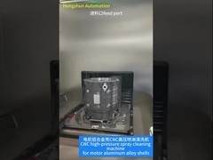 CNC High-pressure Spray Cleaning Machine For Aluminum Alloy Motor Casings