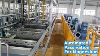 Magnesium Alloy Passivation Line On User Site